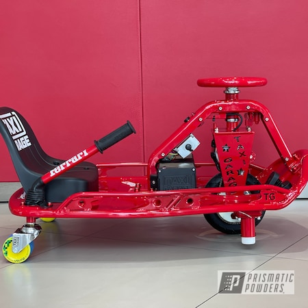 Powder Coating: Crazy Cart,Drift Kart,Sendit,Red Wheel PSS-2694,Taxi Garage,Taxi Garage Crazy Cart