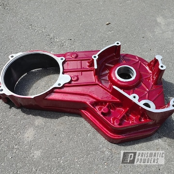 Powder Coated Harley Inner Primary In Upb-5812 And Pmb-6905