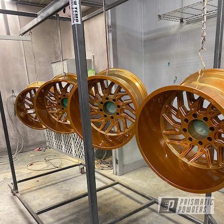 Powder Coating: Transparent Copper PPS-5162,Rims,Alloy Wheels,22",Wheels