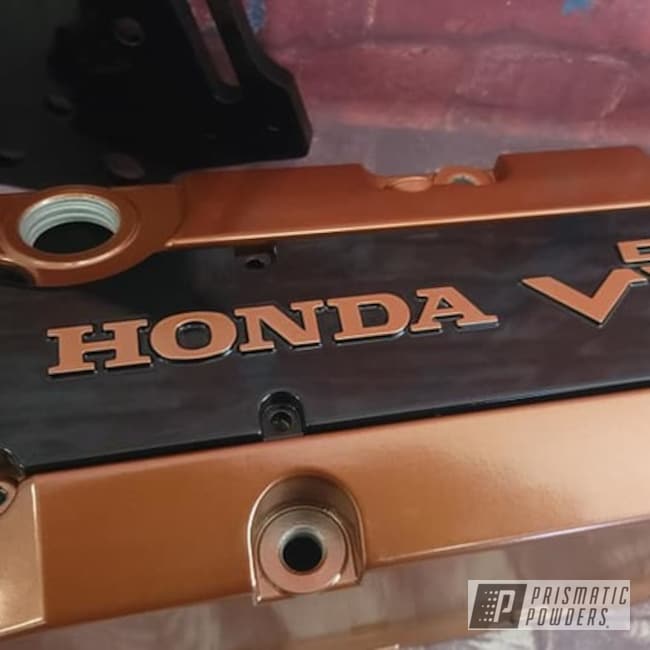 Powder Coated Honda Valve Cover In Hss-2345, Pss-0106 And Ppb-5539