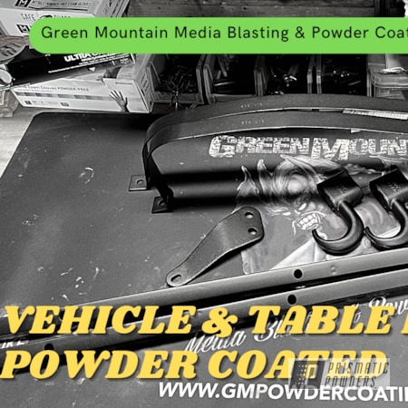 Powder Coating: Car Parts,Caveman Black PTS-1539,Vehicle parts