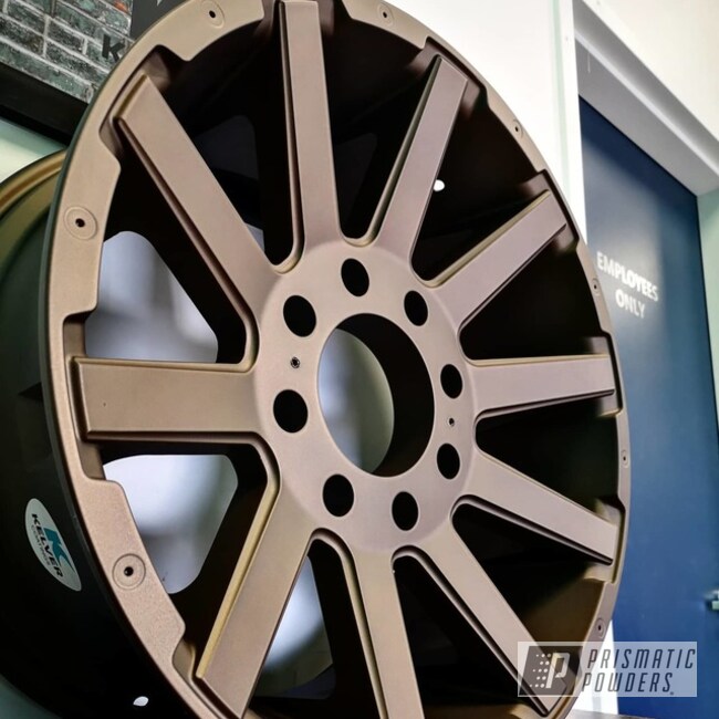 Powder Coated Wheels In Pmb-4124 And Pps-4005