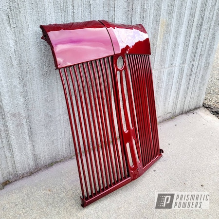 Powder Coating: Vintage,Farming,Farm,wall art,Clear Vision PPS-2974,Tractor Parts,Classic,Machine,parts,Illusion Cherry PMB-6905,Restoration,Tractor,grill,Garden Tractor,Random