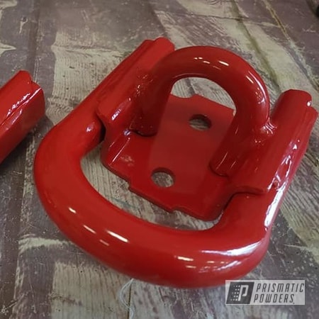 Powder Coating: Passion Red PSS-4783,Automotive,Tow Hooks,Towing,Off Roading,Automotive Parts