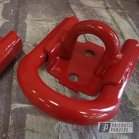 Powder Coating: Passion Red PSS-4783,Automotive Parts,Tow Hooks,Towing,Off Roading,Automotive