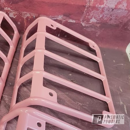 Powder Coating: Automotive,Jeep Parts,Jeep Wrangler,Automotive Parts,RAL 3015 Light Pink