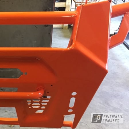 Powder Coating: Bumpers,RZR Bumpers,RZR,RAL 2004 Pure Orange