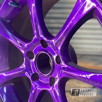 Powder Coated Wheel In Pps-2974 And Pps-4442
