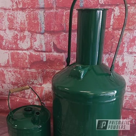 Powder Coating: RAL 6005 Moss Green,Vintage Cans,Vintage,Old Cans