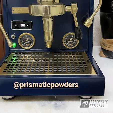 Powder Coating: Kitchen,Household,Coffee Machine,Drinkware,Brassy Gold PPS-6530,Golden Brass II PPB-4507,Blue Zircon PMB-8063