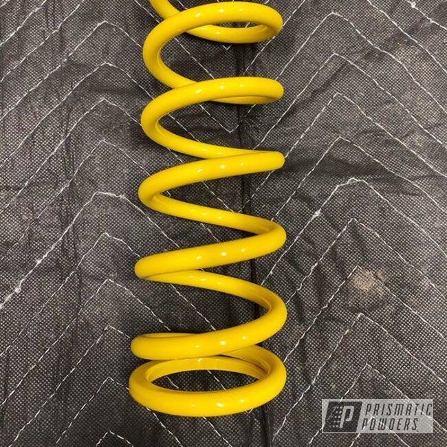 Powder Coated Yamaha Coil Spring In Ral 1018