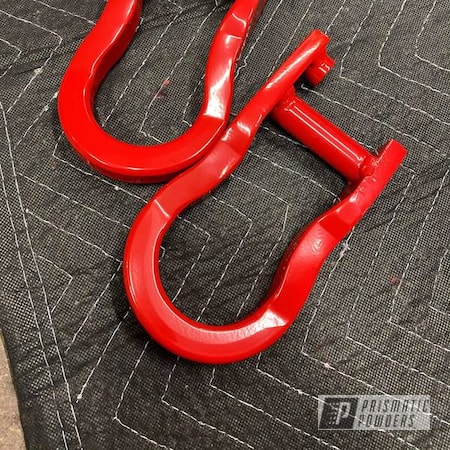 Powder Coating: Tow Hooks,Very Red PSS-4971