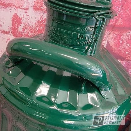 Powder Coating: RAL 6005 Moss Green,Vintage Cans,Oil Cans,Vintage