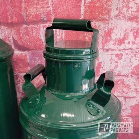 Powder Coating: RAL 6005 Moss Green,Vintage Cans,Vintage,Oil Cans