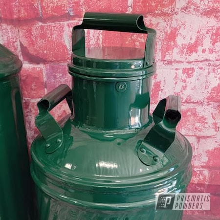 Powder Coating: RAL 6005 Moss Green,Vintage Cans,Vintage,Oil Cans