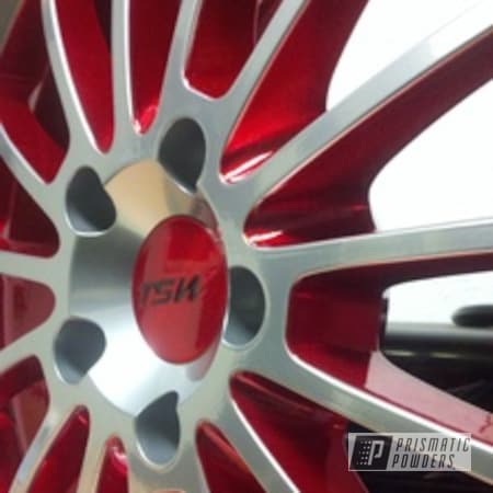 Powder Coating: Illusion Copper Plus PMB-5043,SUPER CHROME USS-4482,chrome,LOLLYPOP RED UPS-1506,Red,powder coated,Wheels