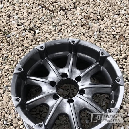 Powder Coating: Black Chrome II PPB-4623,4x4 Wheels,Rims,Wheels