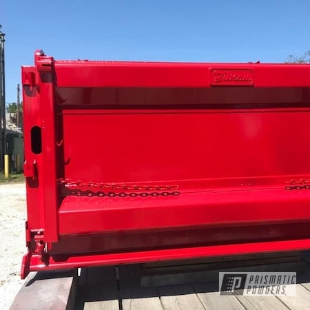 Powder Coating: Flag Red PSS-0105,Automotive,Truck Bed