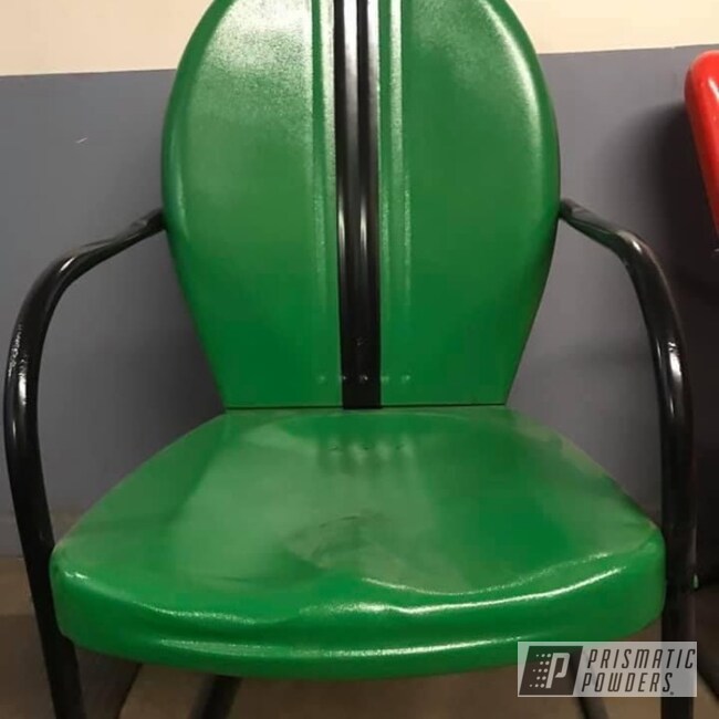 Powder Coated Chair In Uss-2603 And Prb-6976
