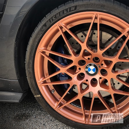 Powder Coating: BMW Rims,Rims,Alloy Wheels,BMW Wheels,BMW,Powder Coated BMW M3 Wheels,Fireside Copper PMB-4934,Wheels