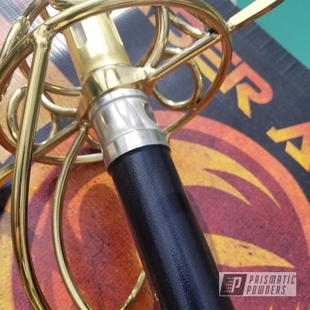 Powder Coating: Clear Vision PPS-2974,Ironstone Blue PLB-3142,Anodized Brass PPB-1500,Aluminum,Lightsaber