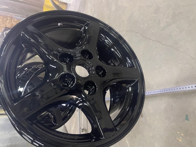 Pontiac Firebird Wheels Finished in Ink Black | Prismatic Powders