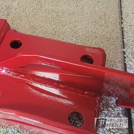Powder Coating: Automotive,Clear Vision PPS-2974,Illusion Red PMS-4515,Illusions,lug nuts,Automotive Parts