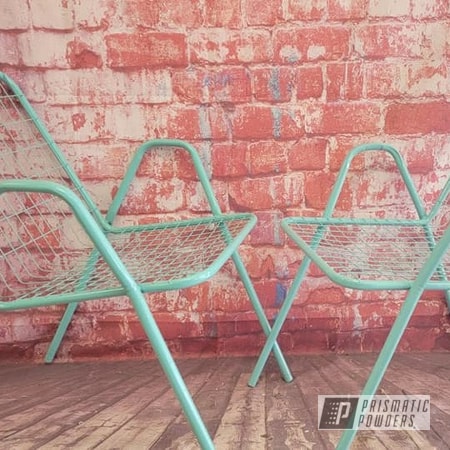 Powder Coating: Patio Chairs,Sea Foam Green PSS-4063,Chairs,Patio Furniture,Outdoor Furniture,Lawn Chairs,Outdoor Patio Furniture