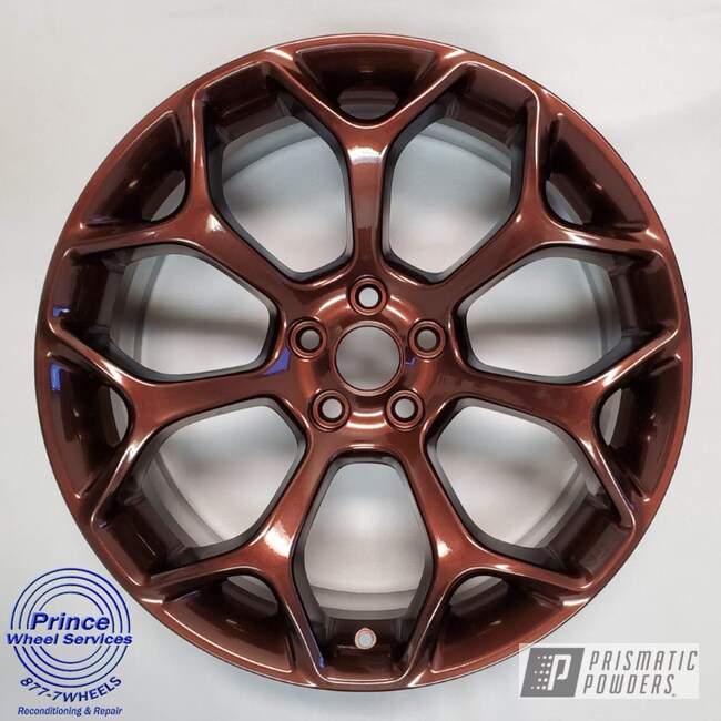 Powder Coated Chrysler Wheels In Pps-2974 And Pmb-6796