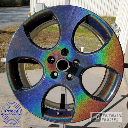 Powder Coating: Wheels,Alloy Wheels,Rainbows,Clear Vision PPS-2974,Rims,Volkswagen,GTI,Aluminum Wheels,Prismatic Universe PMB-10367