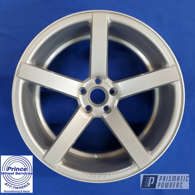 Powder Coated Vossen Wheels In Pmb-6525 And Pps-2974