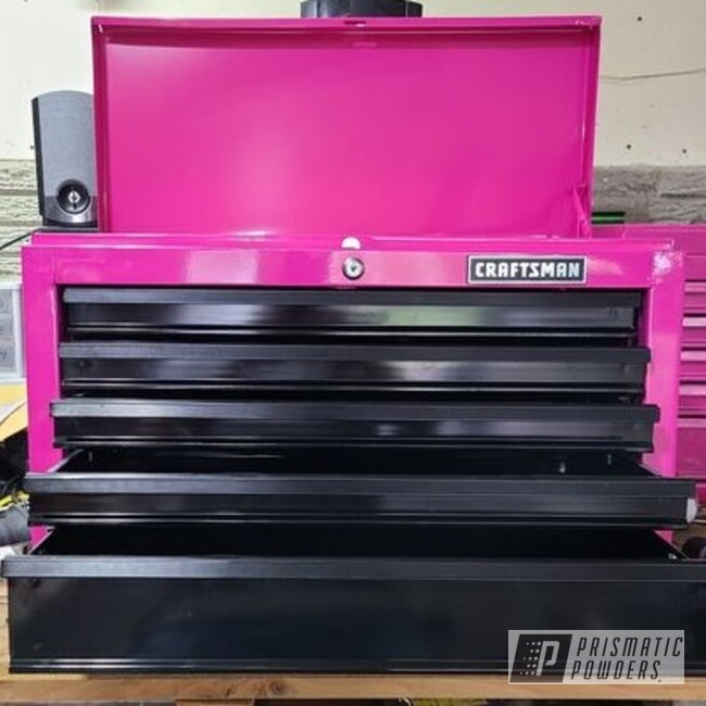 Tool Box Finished in Passion Pink