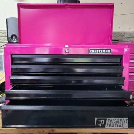 Powder Coating: Passion Pink PSS-4679,tool box,Storage,Pink,Craftsman Tool Box