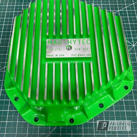 Powder Coating: Automotive,Differential Cover,Racer Green PSS-4531