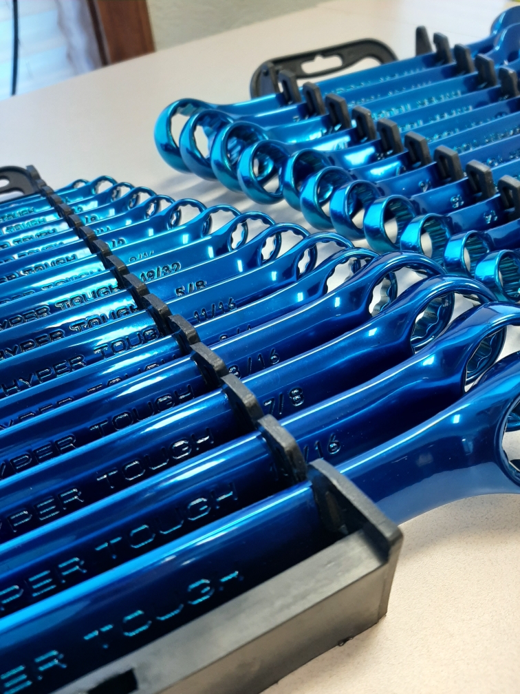 Tools Featuring Transparent Blue | Prismatic Powders
