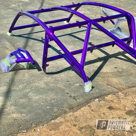 Powder Coating: Illusion Purple PSB-4629,4x4,Clear Vision PPS-2974,ATV,2 Stage Application