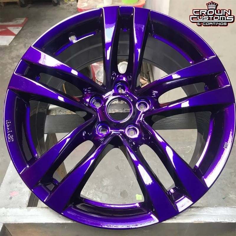 ILLUSION PURPLE Powder Coating Color PSB4629 Prismatic Powders