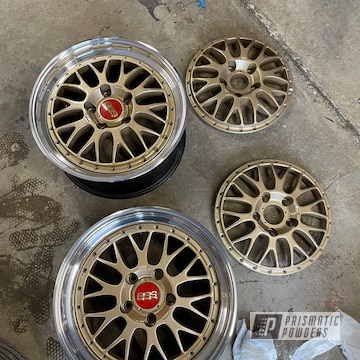 Powder Coated Wheels In Pps-2974 And Pmb-4674