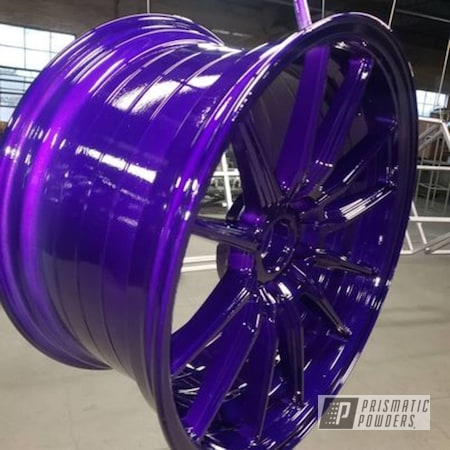 Powder Coating: Rims,Clear Vision PPS-2974,Illusion Purple PSB-4629,Wheels