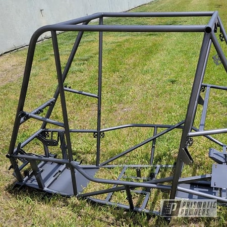 Powder Coating: ATV Frame,Racing Chassis,Baja Racing,STEALTH CHARCOAL PMB-6547,Baja Frame