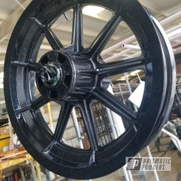 Powder Coated Motorcycle Rims In Ppb-4727 And Pss-0106