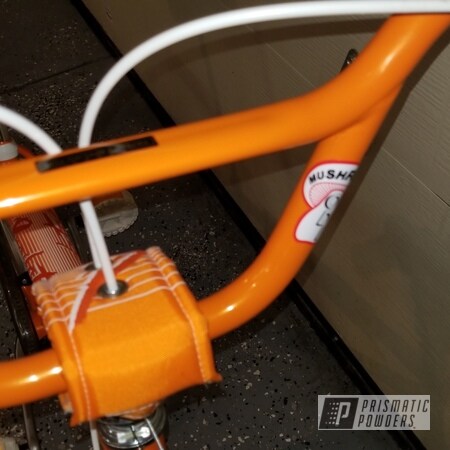 Powder Coating: Bicycles,New Tucker Orange PMB-4209,1986 Schwinn Predator Free Form Z