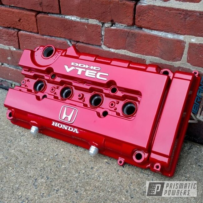 Clear Vision Over Illusion Red On Honda Vtec