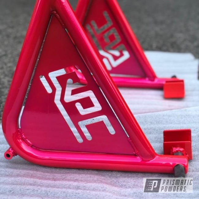 Powder Coated Bike Stand In Pms-2569 And Pps-5875
