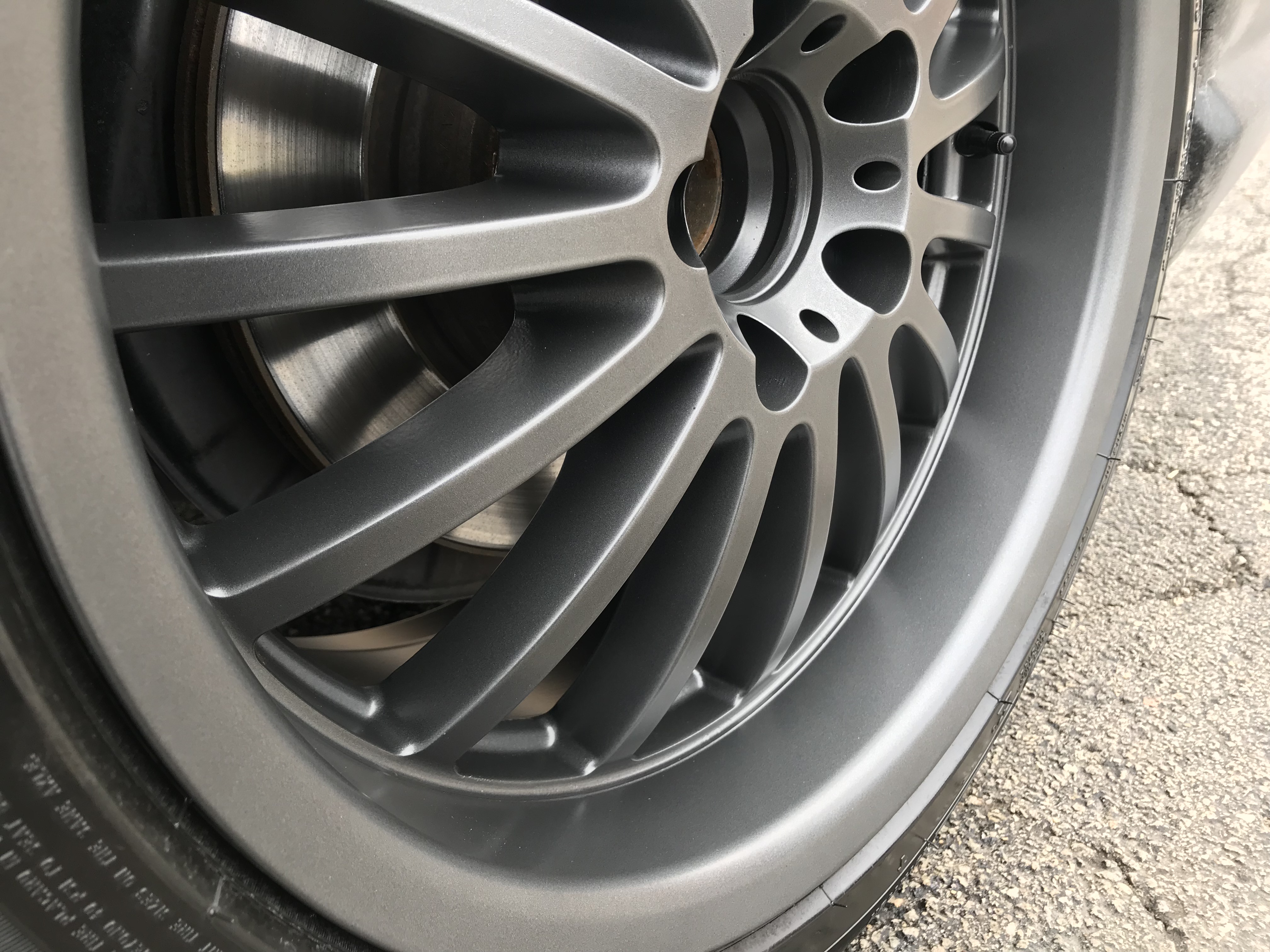 Evo Grey on Custom Wheels | Gallery Project | Prismatic Powders