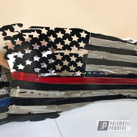 Powder Coating: Ink Black PSS-0106,ANODIZED BLUE UPB-1394,American Flag,plasma,Clear Vision PPS-2974,LOLLYPOP RED UPS-1506,Art