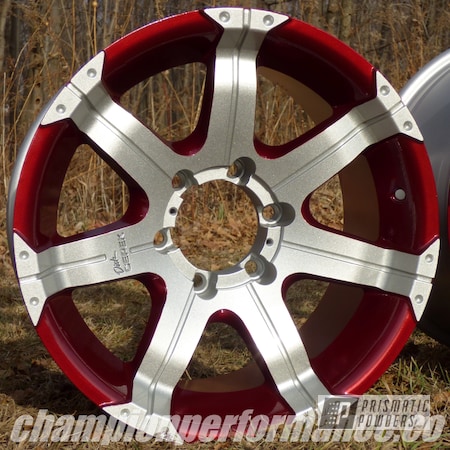 Powder Coating: Shaded Cherry PPB-8036,Custom Wheels,Wheels