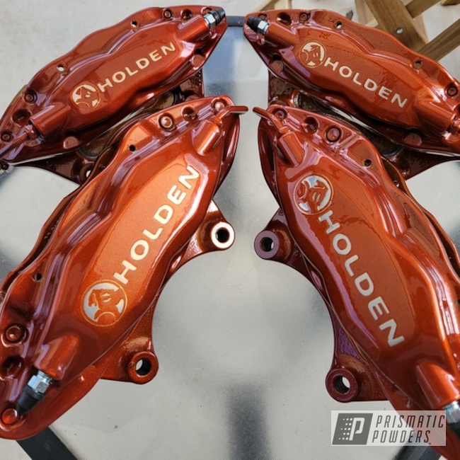 Powder Coated Brake Calipers In Pmb-6924 And Pps-2974