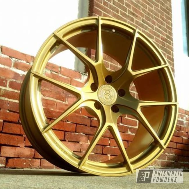 Custom Rim Featuring Goldtastic And Soft Clear