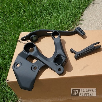 Powder Coated Motorcycle Parts In Uss-1522 And Pps-4005